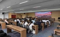 聆听盛会讲话 传承红色血脉——铜陵市第二人民医院组织集中收看建党105周年大会活动