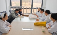 铜官区残联到我院调研康复上门工作