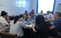 市卫健委副主任赵斌一行来我院督导社区医院创建工作